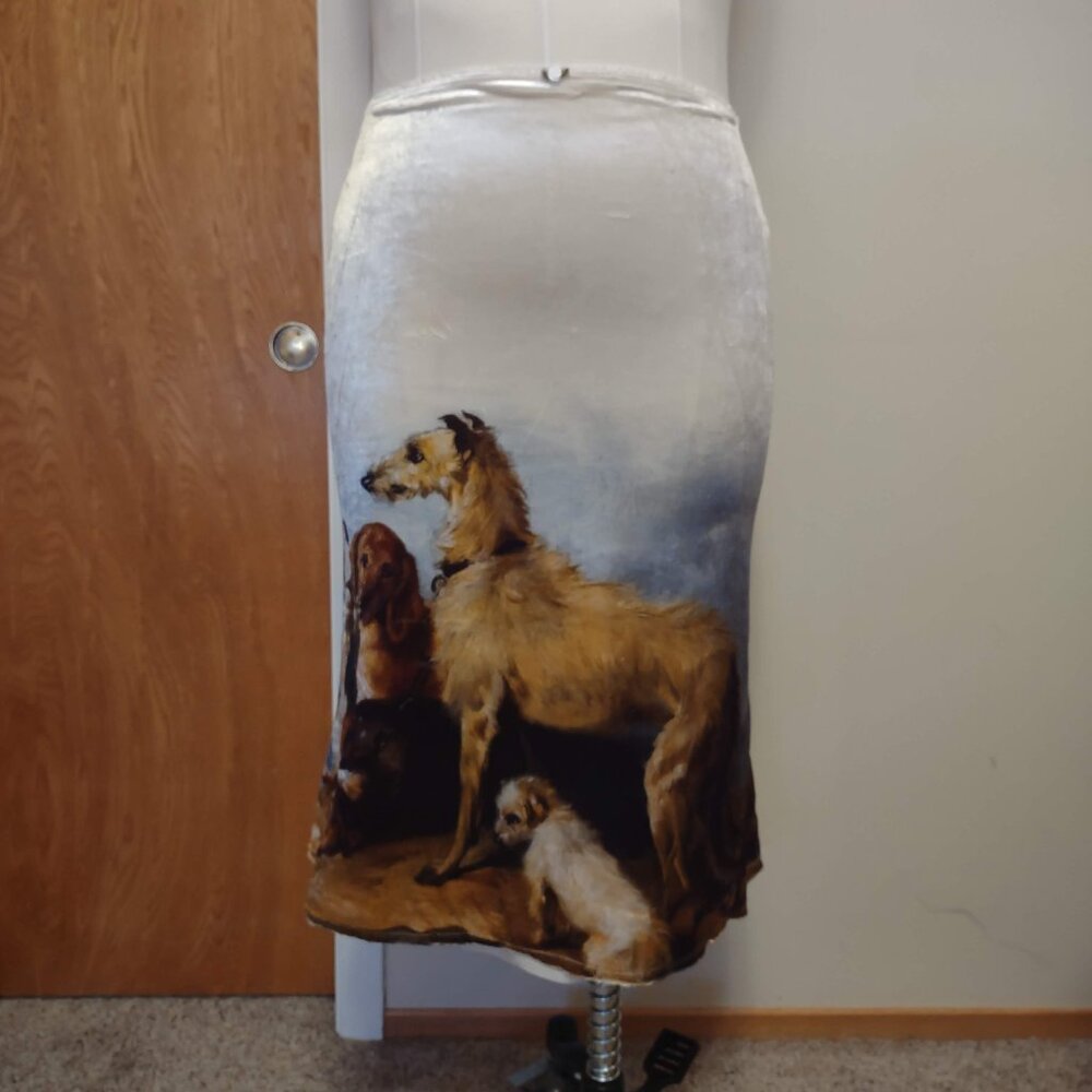 Omighty Velvet Dog Skirt